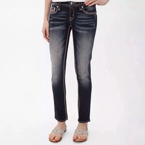 Rock Revival Kai Ankle Skinny Stretch Jean Size 26